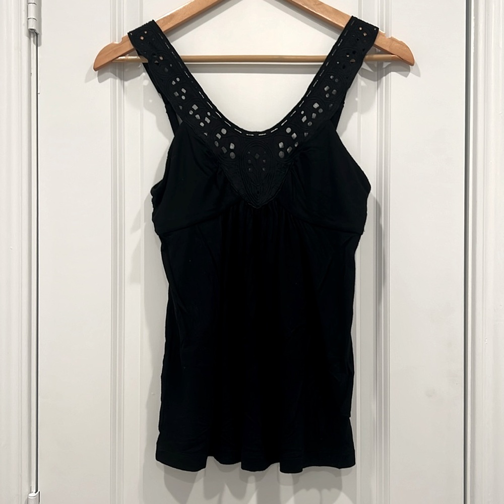 BCBG Black Top, size small